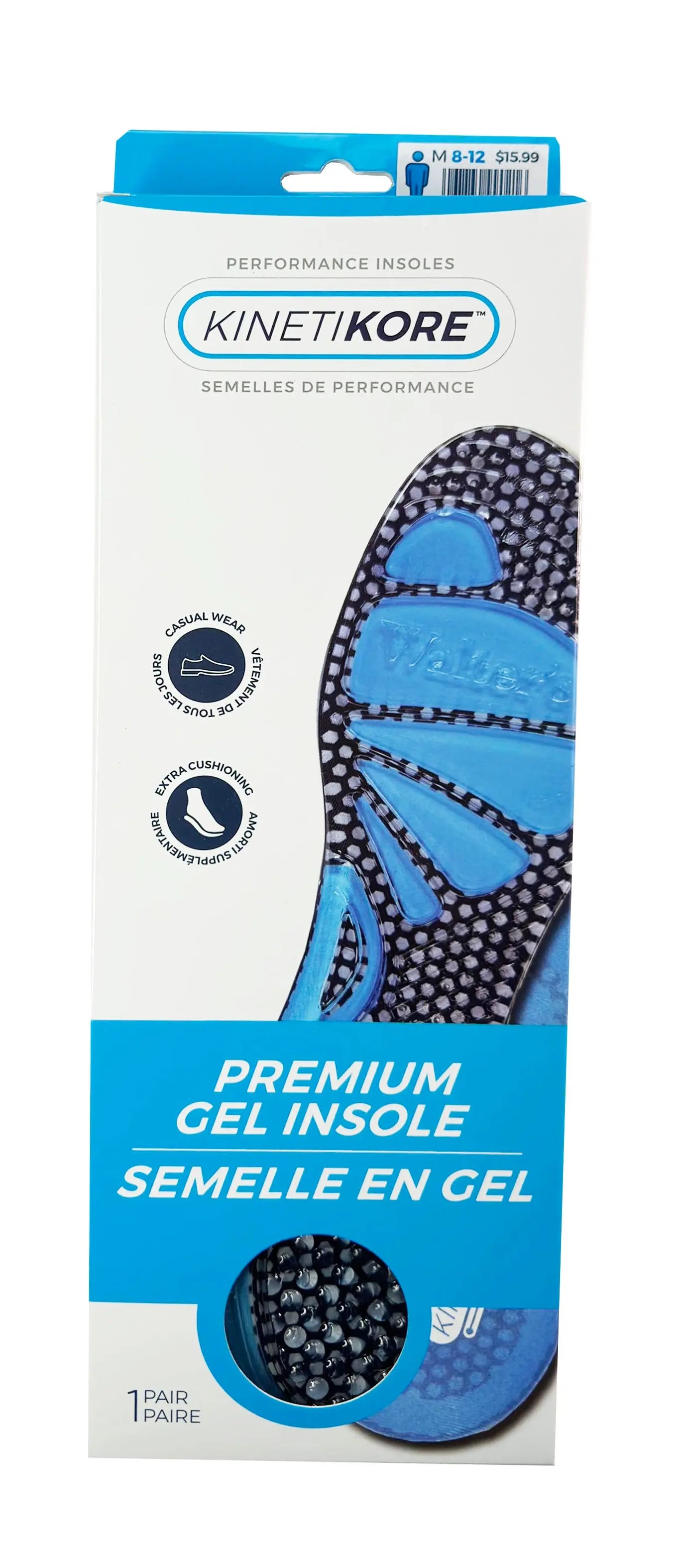 Kinetikore Gel Insole - Walters Shoe Care