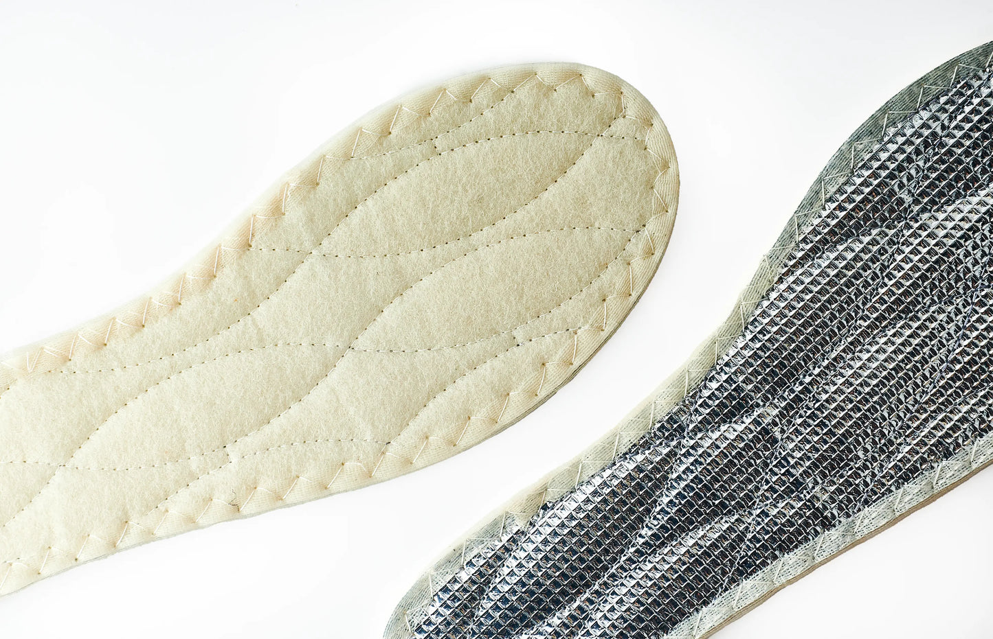 White Wool Winter Insole Walters Shoe Care