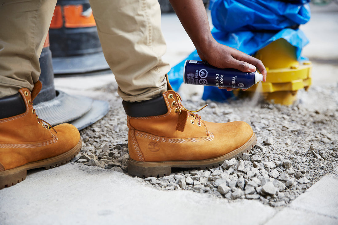 How to clean work boots?