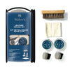 Leather Polish Kit. With brush and cloth and polish.