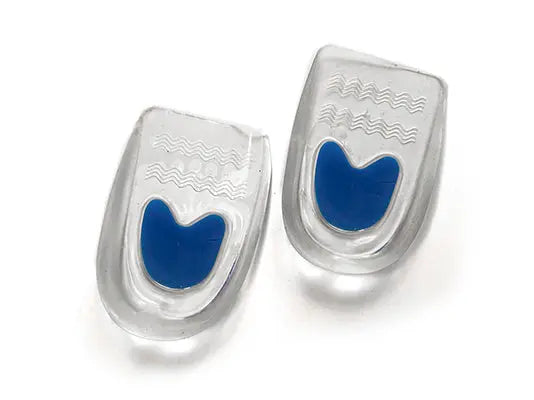 Kinetikore Gel Heel Cups - Shock-Absorbing Heel Cushion Inserts for Pain Relief and Impact Protection