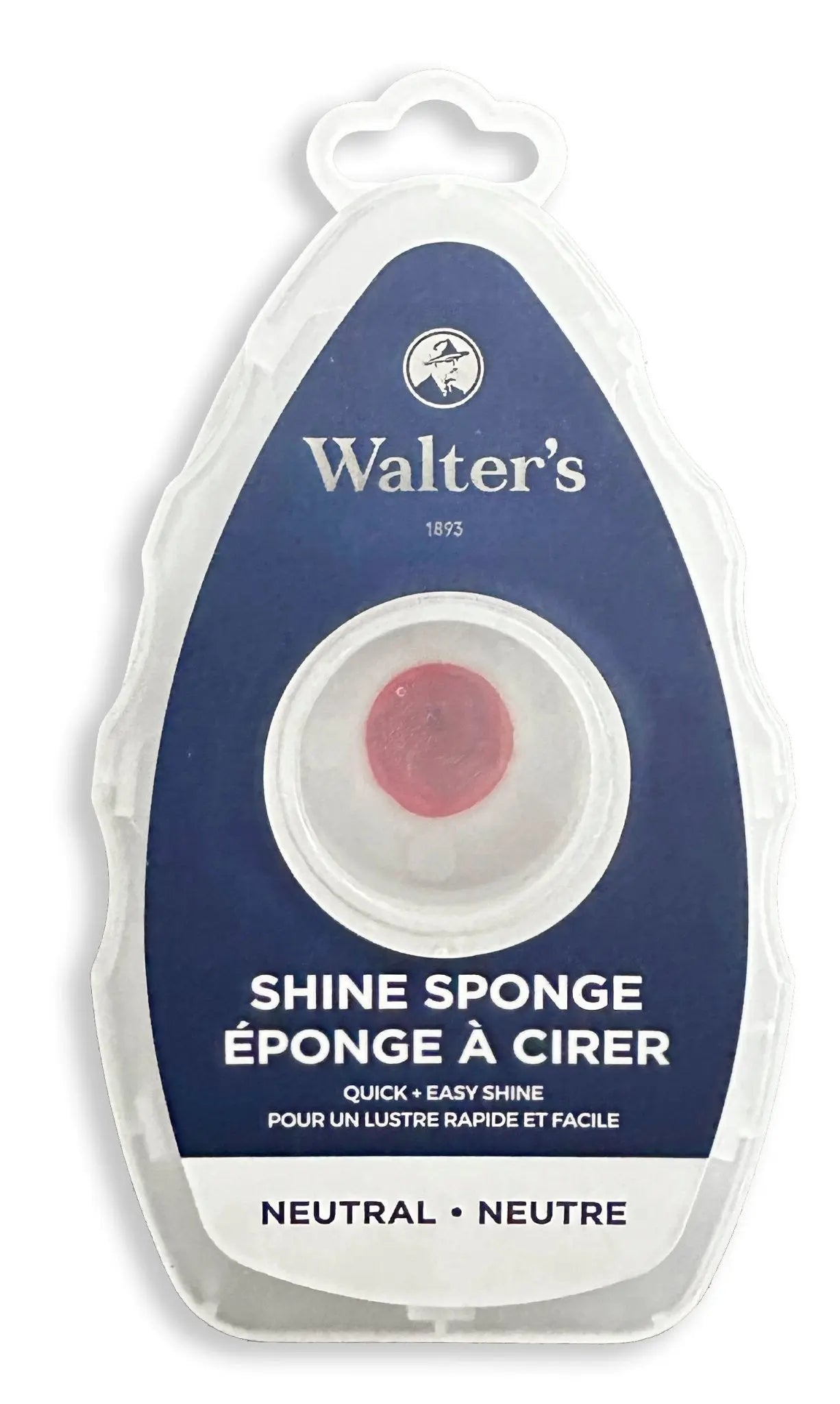 Walter's Shoe Shine Sponge Application - Quick Touch-Up Instant Polish for Smooth Leather Shoes