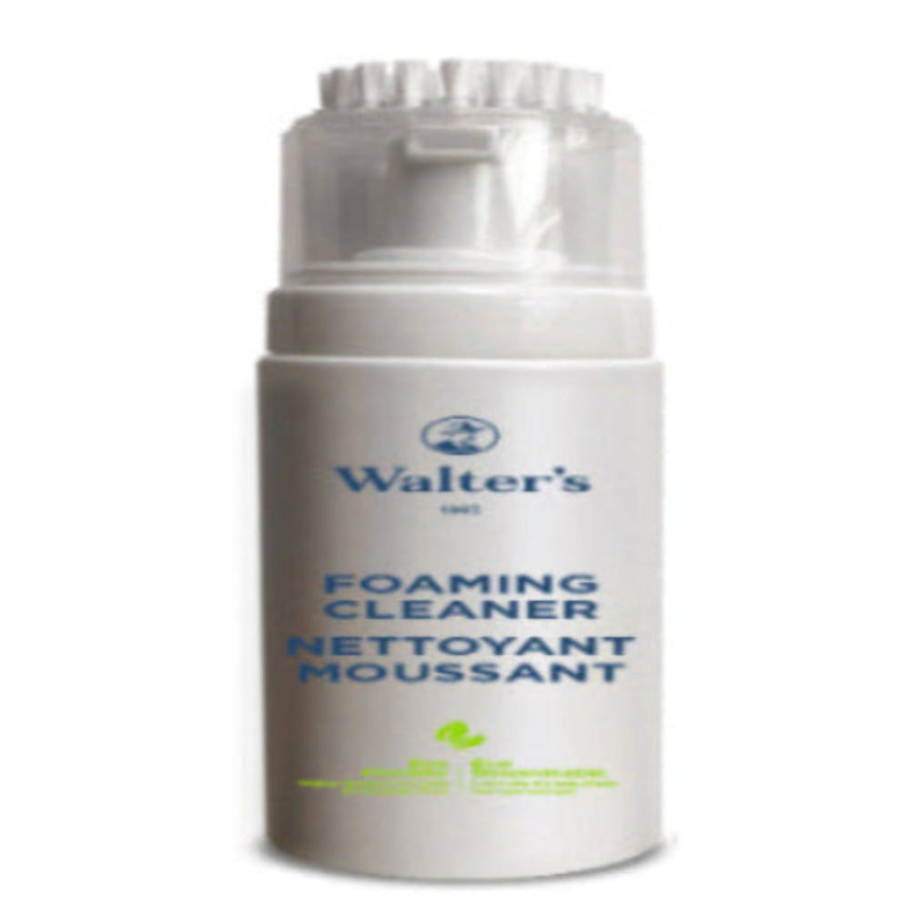 Walter's Cleaning Foam for Shoes with Brush - Multi-Material Foam Cleaner for Suede, Nubuck, Mesh and Fabric 200ml
