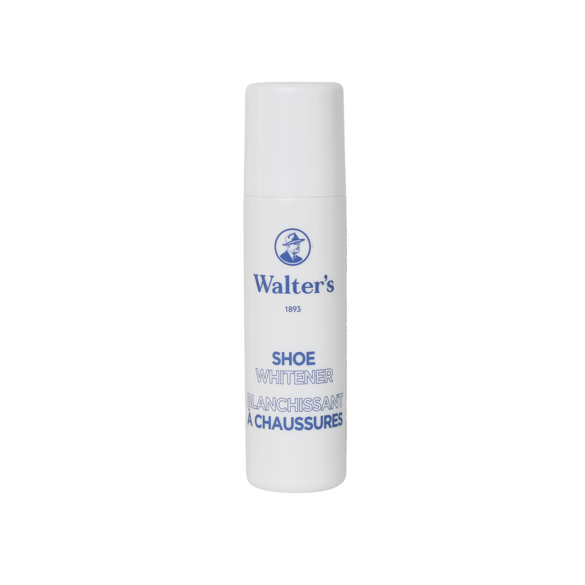 Walter's shoe whitener to instantly restores brightness and covers scuffs, scrapes, and discoloration