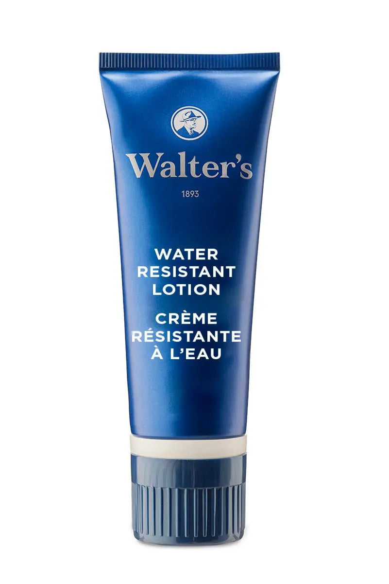 Walter's Water Resistant Lotion for Smooth Leather - Waterproofing Leather Conditioner with Built-in Sponge Applicator 220ml