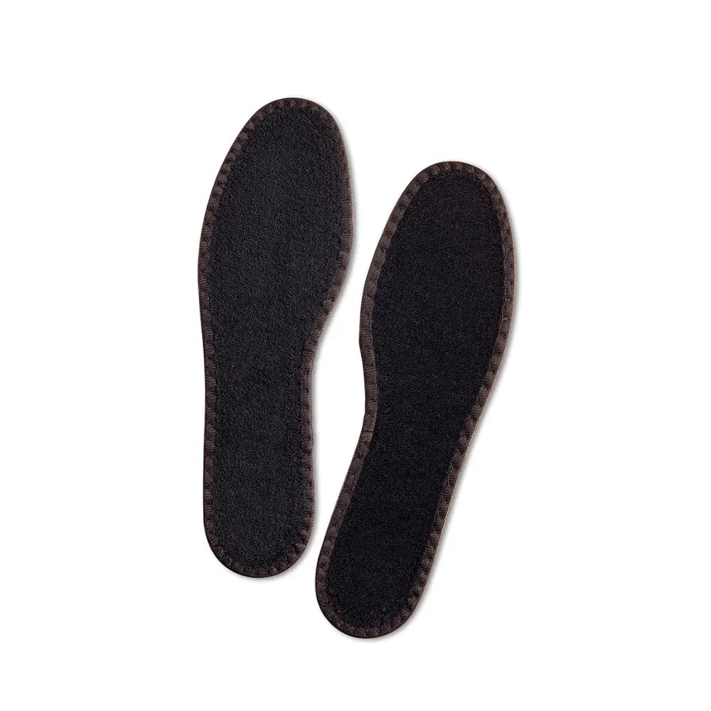 Walter’s Breathable Cool Fit Comfort Insole – Cotton Terry Top with Foam Cushion and Anti‑Microbial Protection