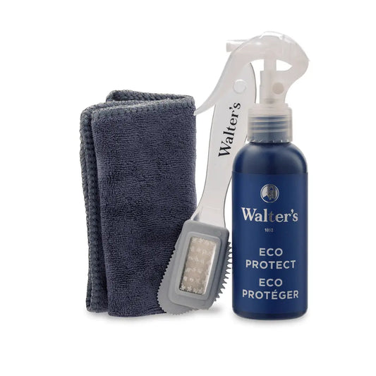 Walter's Suede Shoe Cleaner Kit - Complete Care Set with Eco Protect Spray, 3-in-1 Brush and Microfiber Cloth